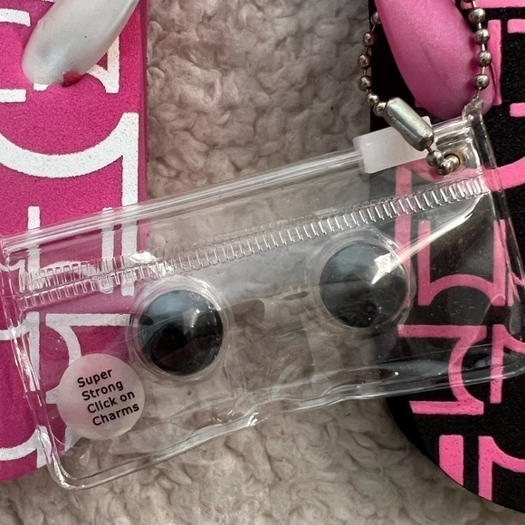 MOGO Clip Charm Flip Flops Girls Size 2/3 - Picture 5 of 6